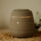Handmade dog ashes urn