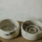 Two toned bowl set + jute bowl mat