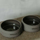 Personalized ceramic pet bowl set + jute mat